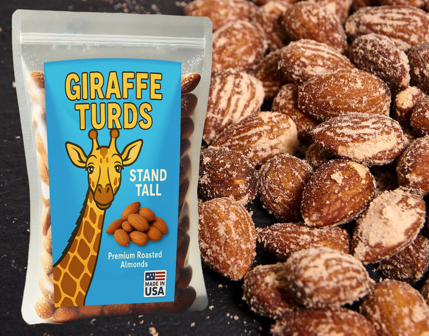 Animal Turds Roasted Almonds: Exotic Wildlife-Inspired Snacks, Perfect For Themed Parties, Unique Gifts For Animal Lovers, And E