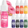 Oil Based Food Coloring - 8 Colors Upgraded Food Coloring for Chocolate, SigWong Oil Based Food Dye for Cake Decorating, Baking,