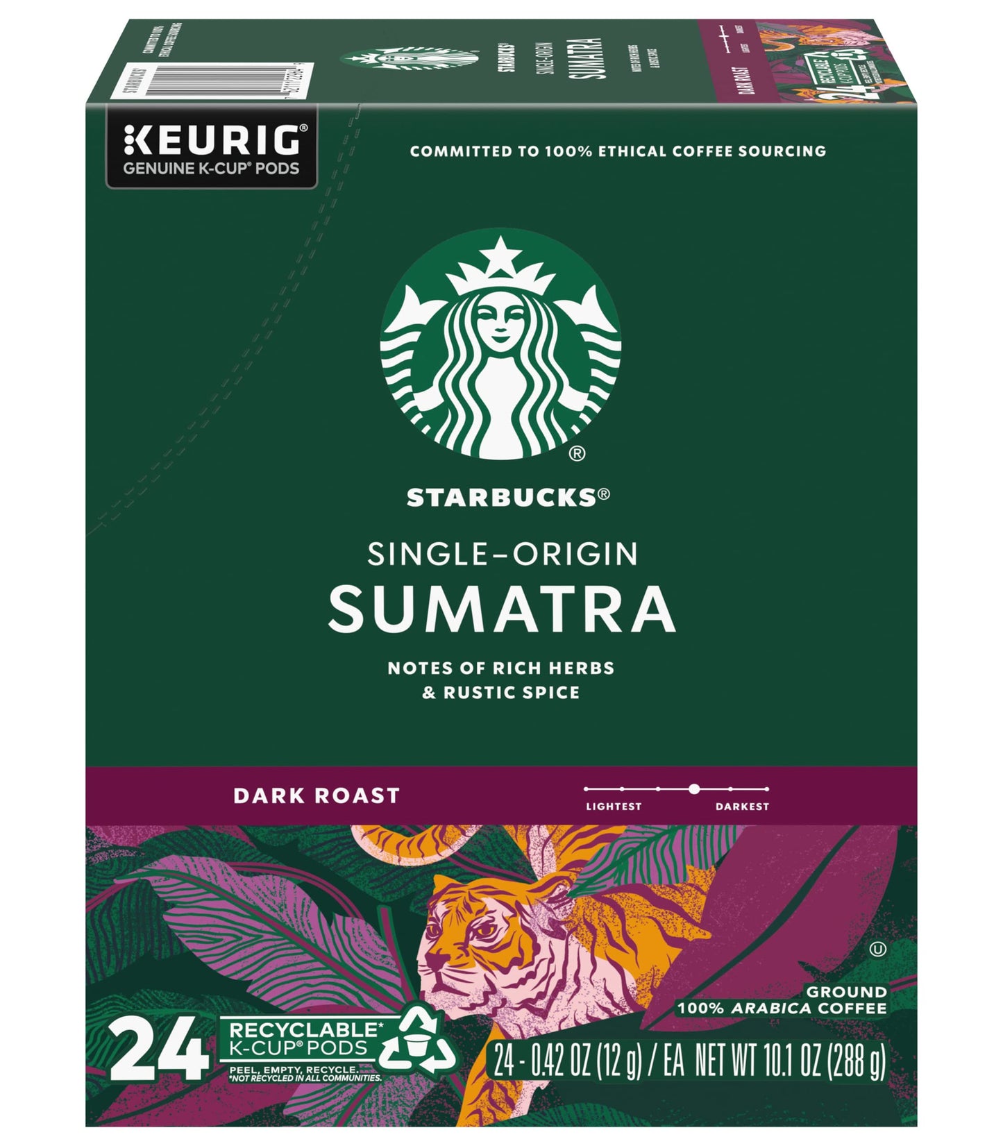 Sbk12434953 - Starbucks Sumatra K-Cup