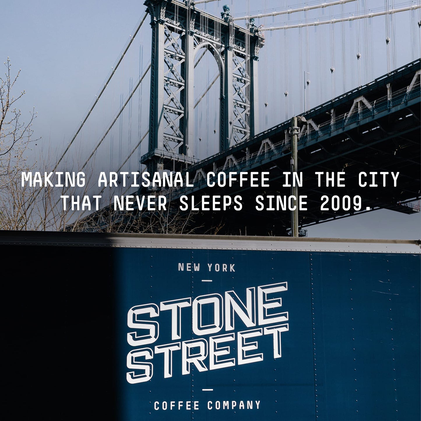 STONE STREET COFFEE COMPANY Guatemala Antigua Dark Roast Coffee, 100% Arabica, Ground, 1 LB Bag