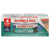 Bumble Bee Chunk Light Tuna In Water, 5 oz Cans (Pack of 4) - Wild Caught Skipjack Tuna - 22g Protein Per Serving - MSC Certifie