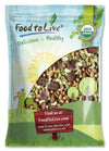 Food to Live Organic 6-Forces Trail Mix, 4 Pounds - Raw, Non-GMO, Mulberries, Cashews, Pumpkin Seeds, Apricots, Hazelnuts, Almon