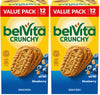 belVita Blueberry Breakfast Biscuits, Value Pack, 24 Packs (4 Biscuits Per Pack)