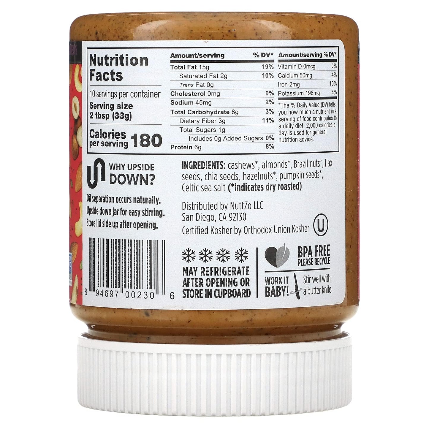 SPRD, Power Fuel, Crunchy, Pack of 6