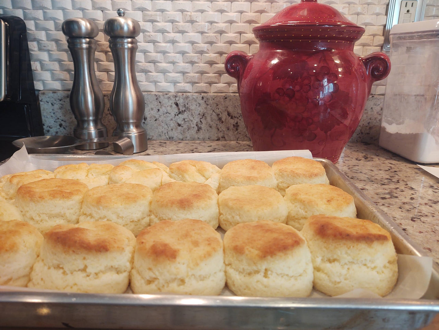 Glutenfreeee Gluten Free Buttermilk Cream Biscuit Mix, 16 Ounce - Delicious, Breakthrough Recipe, Just Like Grandmas But No Glut