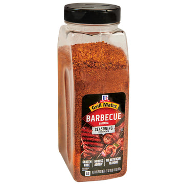 Mccormick Grill Mates Barbecue Seasoning, 27 Oz (Pack Of 6) - Six 27 Ounce Containers Of Barbecue Rub, Perfect For Proteins, Veg