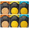 Mina Saffron Rice Festive Rice Pearl Couscous Variety Pack Of 6 Ready To Eat Microwavable Couscous Pearls Side Dishes Vegan Protein Non-Gmo Kosher