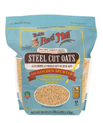 Bob's Red Mill Steel Cut Oats, 54-ounce (Pack of 4)