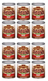 Keystone Meats All Natural Heat and Serve Canned Beef 28 Oz Fully Cooked Canned Meat Shelf Stable Emergency Survival Canned Food