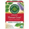 Traditional Medicinals Organic Throat Coat Herbal Tea, Supports Throat Health, (Pack Of 2) - 32 Tea Bags Total