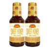 Country Bobs Sweet Honey Barbecue Sauce - Gluten Free BBQ Sauce for Meat & Fish, 18oz, Pack of 2