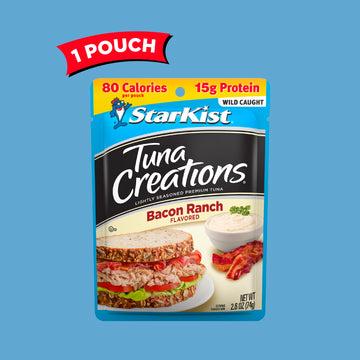Starkist Tuna Creations Bacon Ranch, Single Serve Pouch, 2.6 Oz
