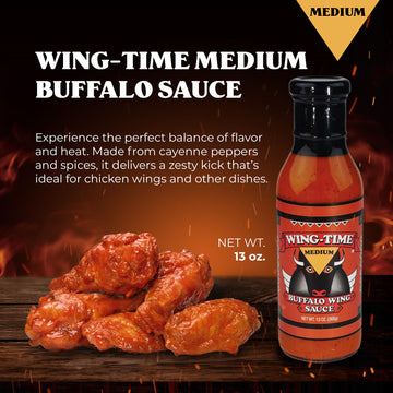 Wing-Time Buffalo Wing Sauce Medium (12)