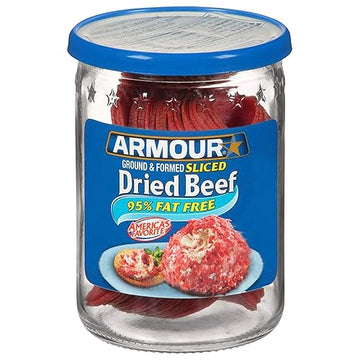 Armour, Ground And Formed Sliced Dried Beef, 2.25 Ounce
