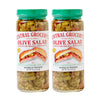 Central Grocery Olive Salad - 16 Oz (Pack Of 2) Perfect For Muffulettas, Sandwiches, Pizza Toppings, Pastas, Hot Dog Topper, Sal
