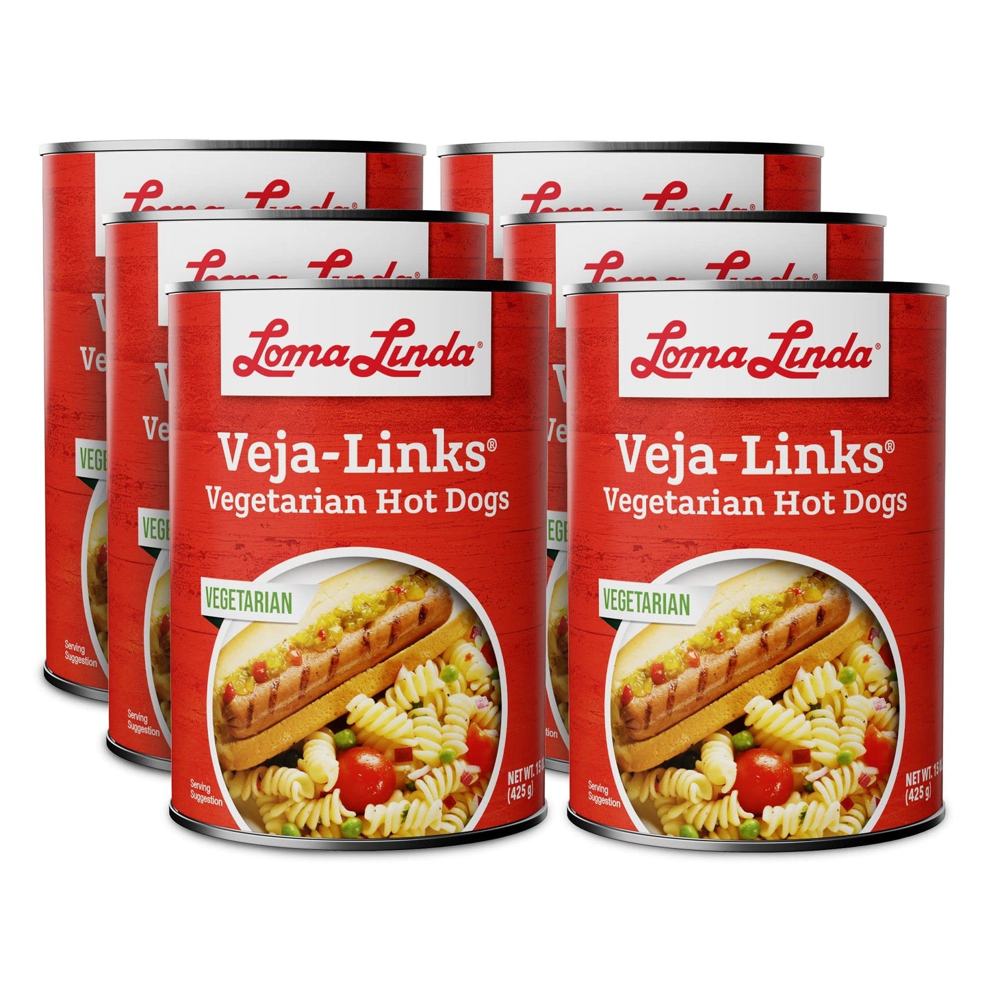Loma Linda - Plant-Based Meats (Veja-Links® (15 Oz.), 6 Pack)