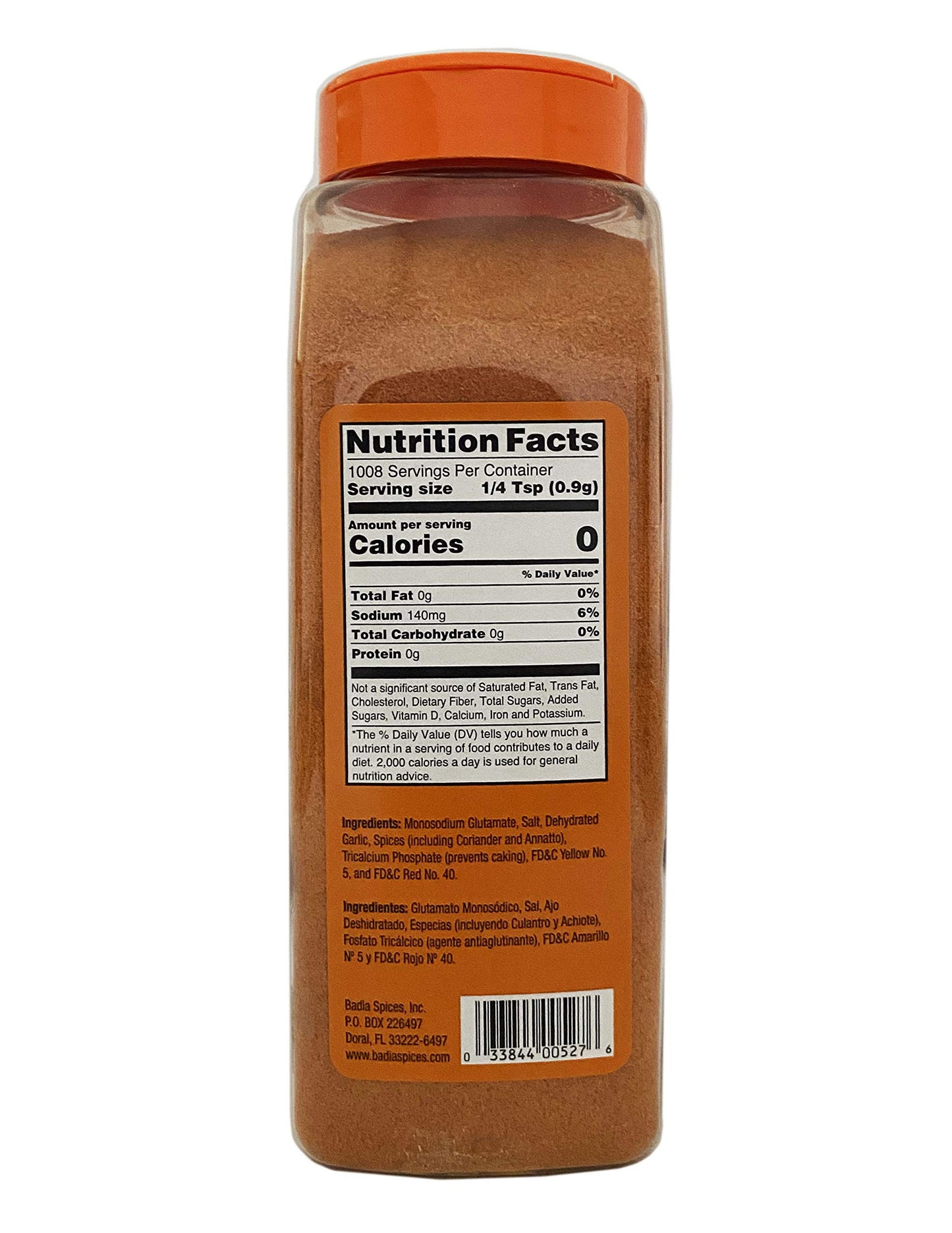 Sazon With Coriander And Annatto - 32 Oz