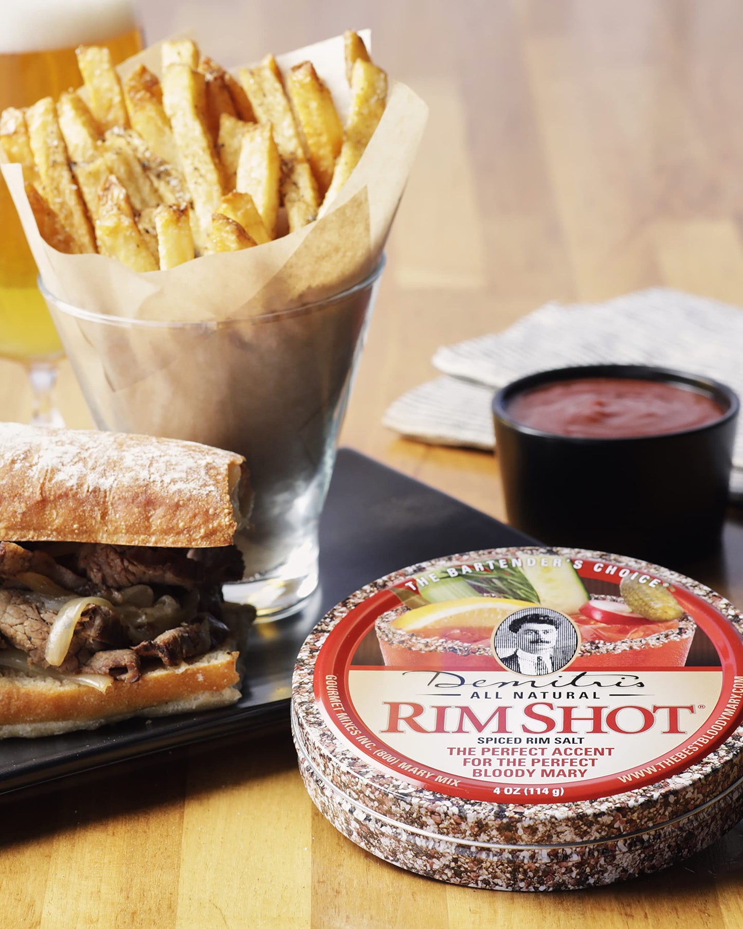 Demitri'S Bloody Mary Spiced Rim Salt 4 Oz