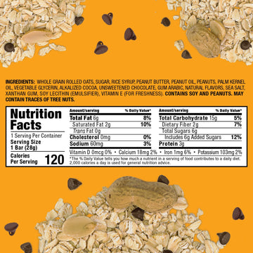 Bobos Dippd Bars (30 ct Case) (Peanut Butter + Dark Chocolate)