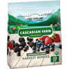 Cascadian Farm Organic Harvest Berries, Antioxidant Blend with Strawberries, Blackberries, and Blueberries, Frozen Fruit, Non-GM