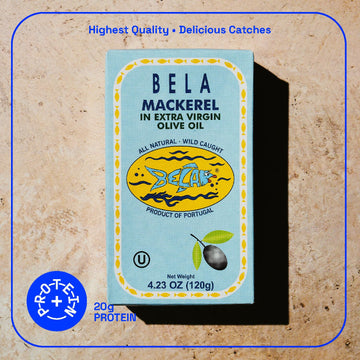 Bela Wild Caught Portuguese Style Mackerel - Piri Piri Flavored Extra Virgin Olive Oil | 4.25 Oz (Pack Of 12) | All Natural, Hig
