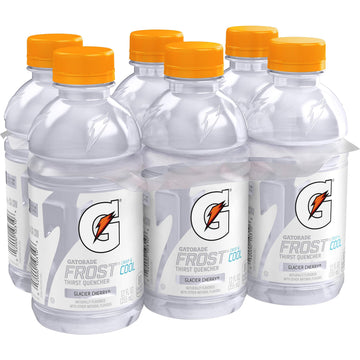 Gatorade Glacier Cherry Thirst Quencher, 12 Fl Oz Bottles, 6 Pack