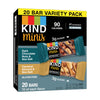 KIND Minis Snack Bars, Dark Chocolate Nuts & Sea Salt and Caramel Almond & Sea Salt, 3g Sugar, Gluten Free Bars, Variety Pack, 0