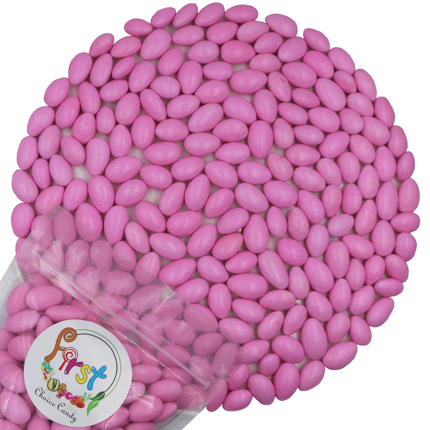 FirstChoiceCandy Jordan Almonds (Pastel Pink, 2.5 Pound (Pack of 1))