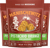 Manischewitz Pistachio Orange Macaroons, 10 oz (3 Pack) | Coconut Macaroons | Resealable Bag | Dairy Free | Gluten Free Coconut