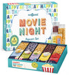 Birthday Gift Basket Movie Night Popcorn Birthday Box Food Gifts Birthday Care Package, 10 Piece Set, 5 Gourmet Popcorn Kernels