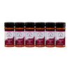 Firecreek Snacks Smokehouse Bbq Rub, Seasoning For Ribs, Chicken, And Brisket, Dry Rub, No Msg, 6 Pack, Maroon Label (Fc2006-Cp)