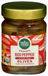 Whole Foods Market, Organic Red Pepper Stuffed Olives, 4.23 oz