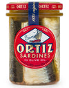 Ortiz Sardines A La Antiqua 'Old Style', Moist And Tender, Wild Caught In Spain And Hand-Packed In Premium Extra Virgin Olive Oil, Enjoy In Salads, Sandwiches And On Toast, 6.7Oz Jar (Pack Of 1)
