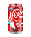 Nixie Organic Zero Sugar Soda Classic Cola 0 Sugar 0 Calories Healthy Soda Pop Non-GMO 40mg Caffeine 12oz Can (1 Count)