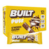 Built Bar, Puff Protein Bars, S'Mores Chunk Puff, 15G Protein Snacks, On-The-Go Bars, Only 160 Calories, 9G Sugar, Collagen, Not