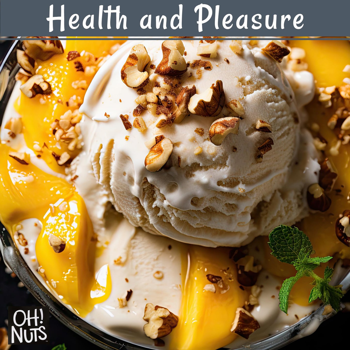 Walnuts | Dry Roasted Unsalted | 2 Lb | Packed In New York Zip-Seal Bag For Exceptional Freshness By Oh Nuts