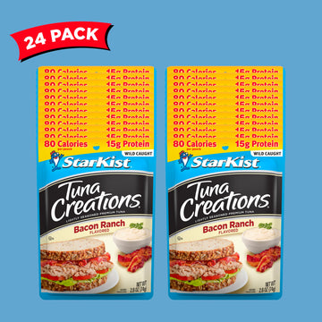 StarKist Tuna Creations Bacon Ranch, 2.6 Oz, Pack of 24, Model 515900