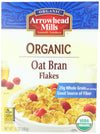 Arrowhead Mills Organic Cereal, Oat Bran Flakes, 12 oz. (Pack of 4)
