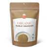 Spicy Organic Garlic Granules - 100% Usda Organic- Premium Quality Granulated Garlic Powder For Mouthwatering Rubs On Beef, Pork