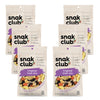 Snak Club Tropical Trail Mix with Peanuts, Dried Papaya, Raisins, Banana Chips, Dried Pineapple, Coconut Chips, and Almonds, Glu