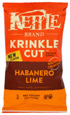 Kettle Foods Habanero Lime Krinkle Cut Kettle Chips, 5 Oz