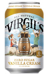 Virgils, Zero Sugar Vanilla Cream, Great Tasting Zero Calorie Keto Friendly Soda (6 - 12oz cans)