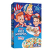 Kelloggs Rice Krispies Breakfast Cereal, Summer Snacks, Family Breakfast, Red and Blue Color Mix, 7.5oz Box (1 Box)