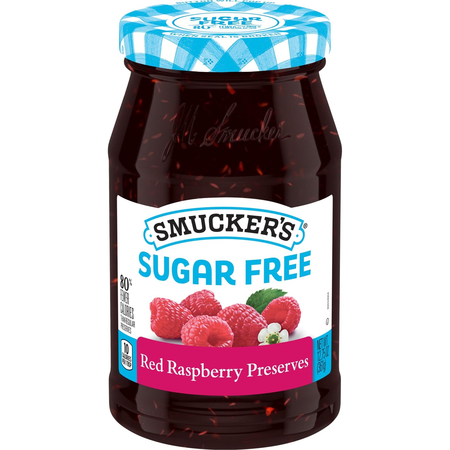 Smuckers Sugar Free Red Raspberry Preserves, 12.75 Ounces