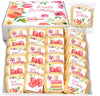 Happy Birthday Floral Cookies 24 Pack Party Favors Basket Stuffers Decorated | INDIVIDUALLY WRAPPED Sugar Cookies | Gift Basket