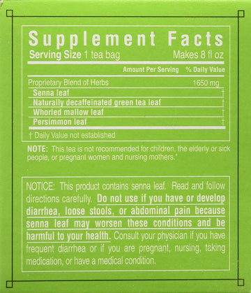 Triple Leaf Teas - Dieter'S Green Herbal Tea, 20 Bag