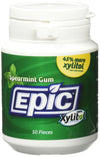 Epic Xylitol Sweetened Spearmint Gum, 50 Count