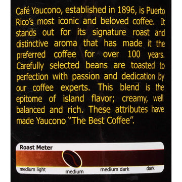 Yaucono Whole Bean Coffee In Bag, Medium Roast, Fresh From Puerto Rico, 2 Pound (Pack Of 1)