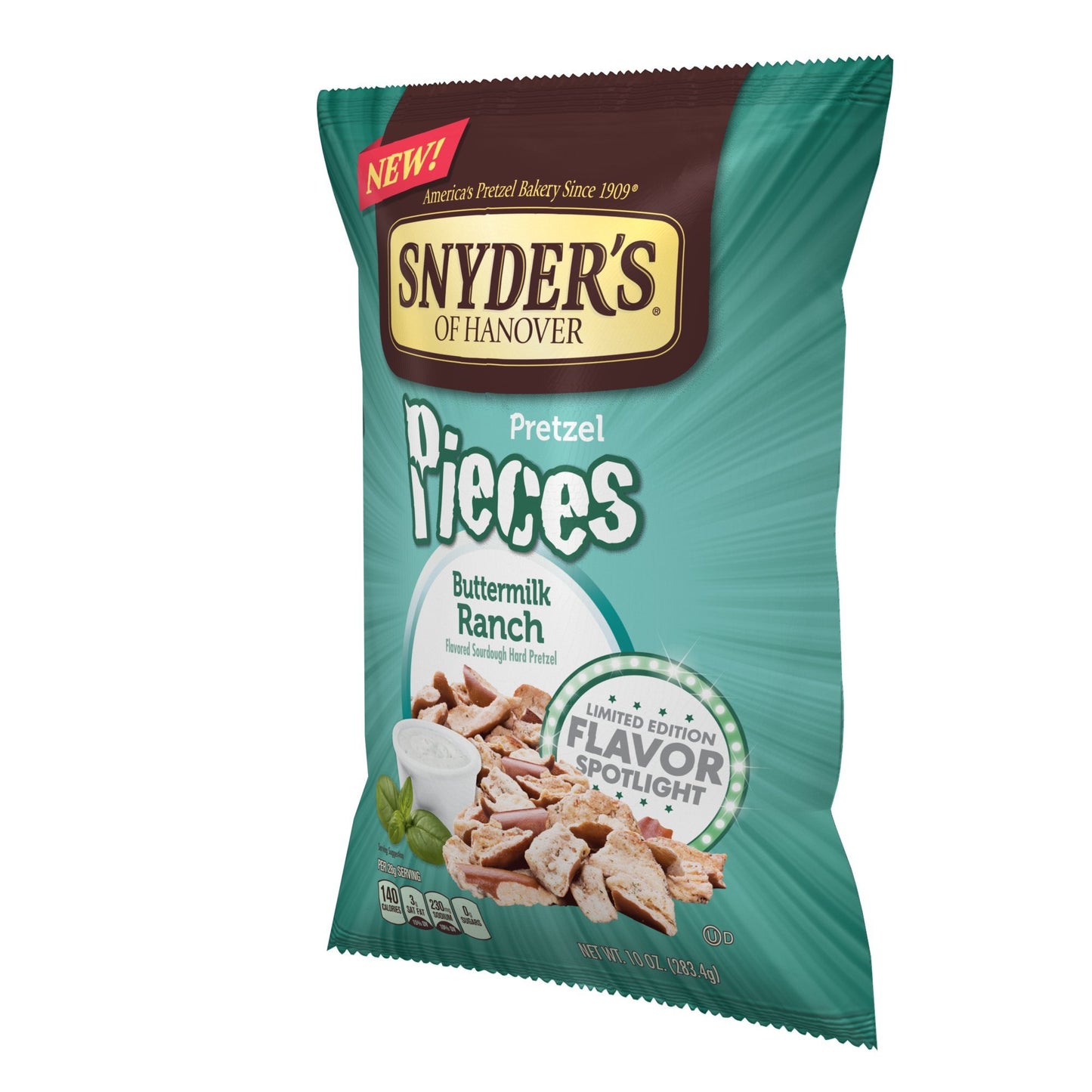 Snyder'S Of Hanover Pretzel Pieces, Buttermilk Ranch, 10 Ounce