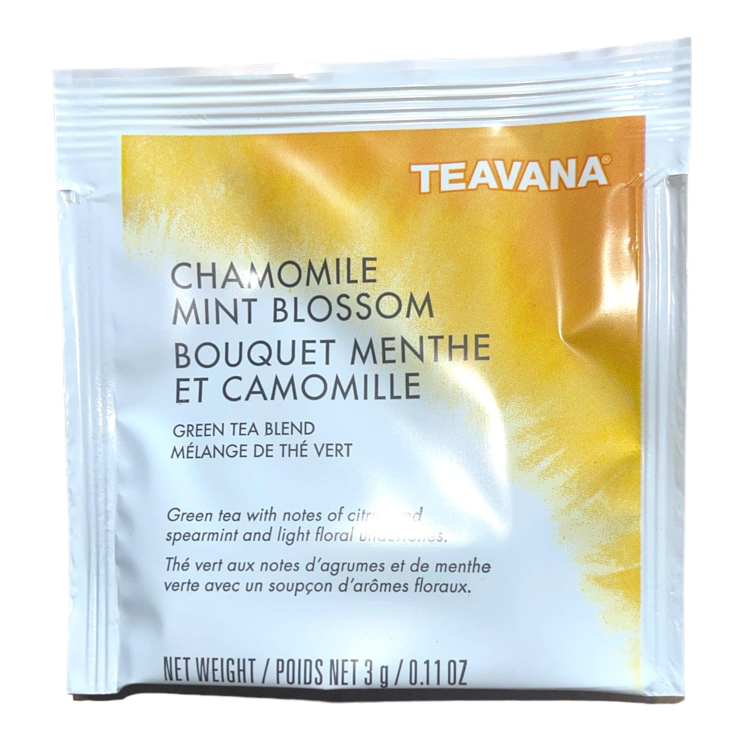 Teavana Starbucks Chamomile Mint Blossom Herbal Tea Sachets, 24 Count